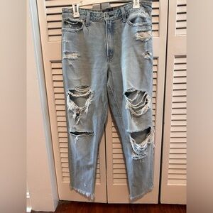 Annie High Rise Girlfriend Jeans